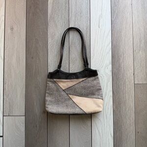 Victoria's Secret vintage y2k patchwork shoulder bag.